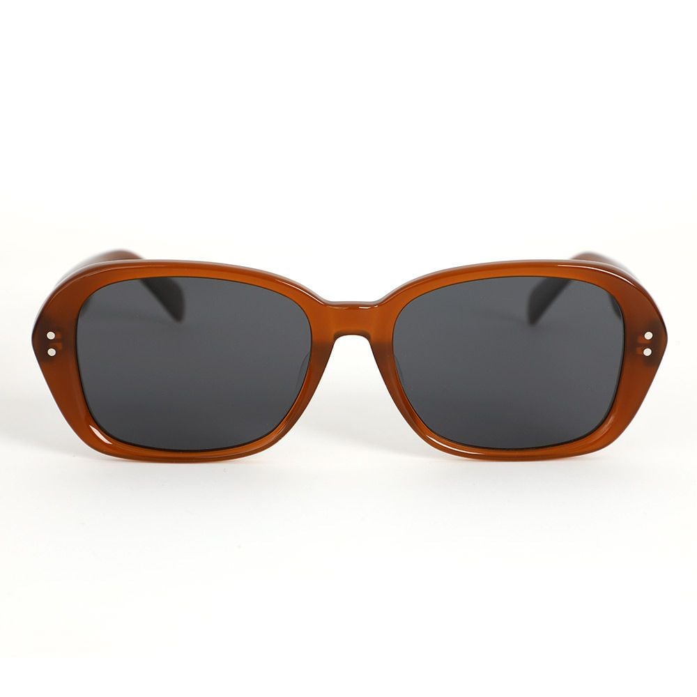 Bennett Braune Quadratische Sonnenbrille