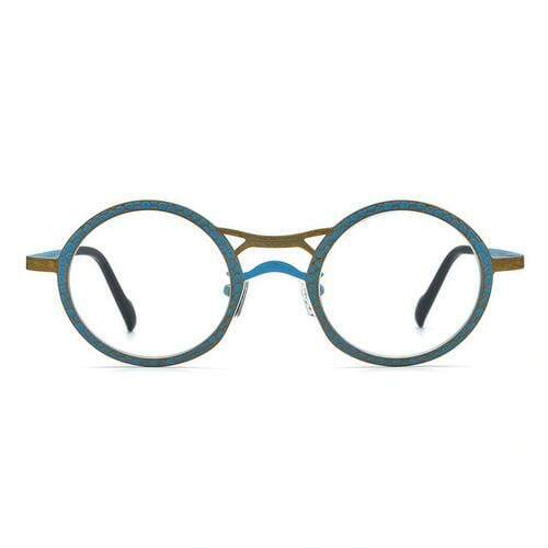 Bart Blaue Runde Brille