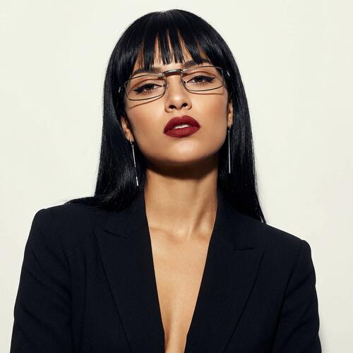 Keynes Black Aviator Glasses