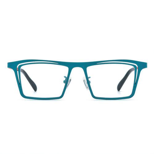 Marina Blaue Rechteckige Brille
