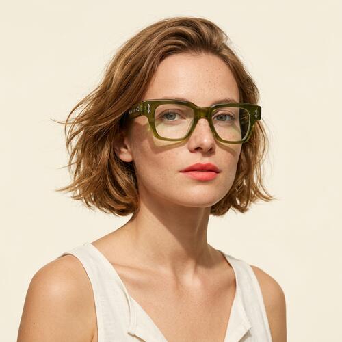 Andrew Green Square Glasses