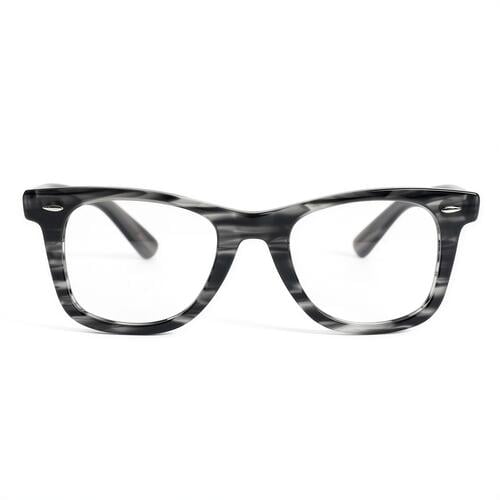 Ward Graue Quadratische Brille
