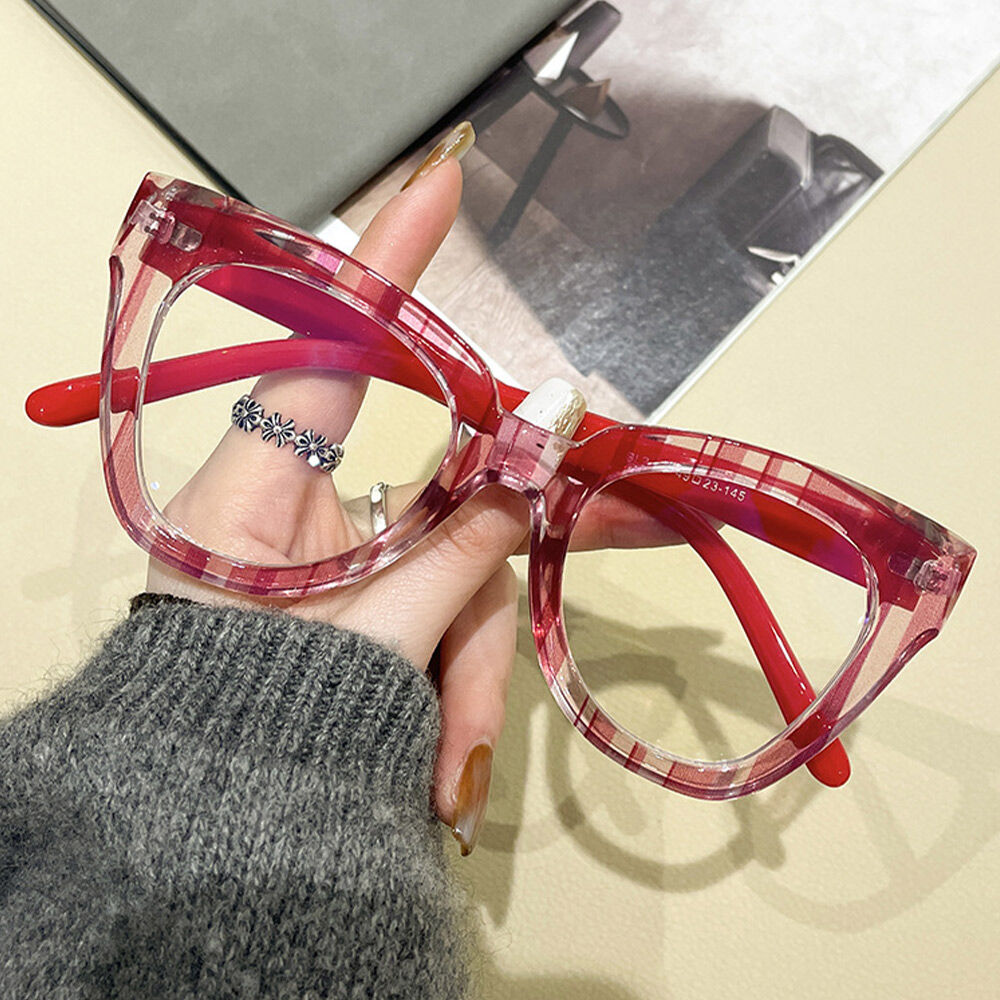 Kitty Gafas Cat Eye Rojas