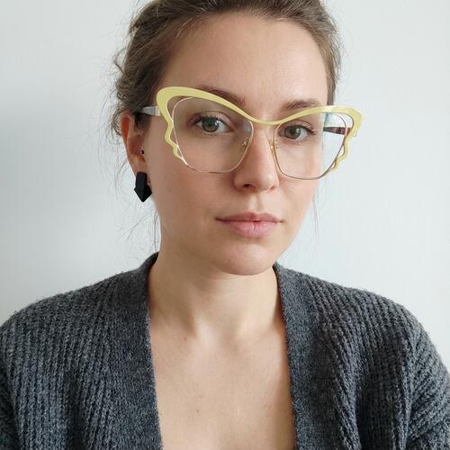 Snow Gafas Cat Eye Amarillas