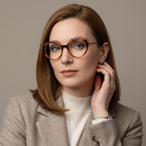 Sapir Havanna Cat Eye Brille