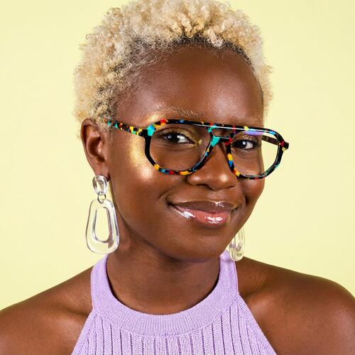 Goddard Multicolor Aviator Glasses
