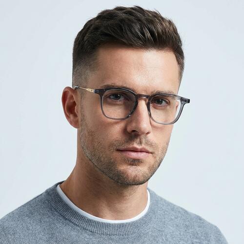 Thomson Gafas Cuadradas Grises