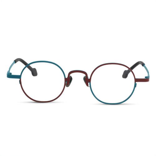 Margot Blaue Runde Brille