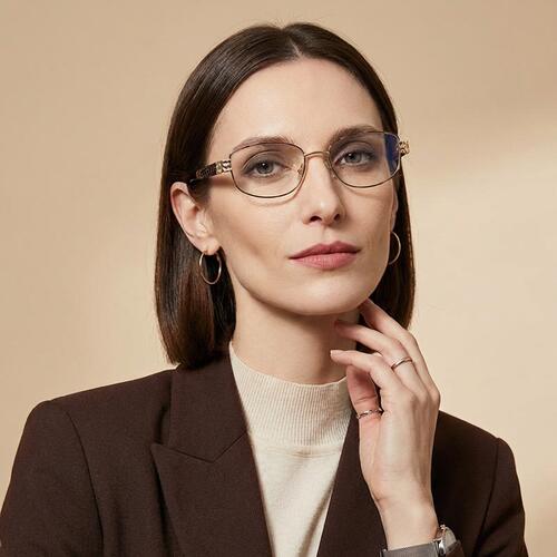 Belloc Tortoise Rectangle Glasses