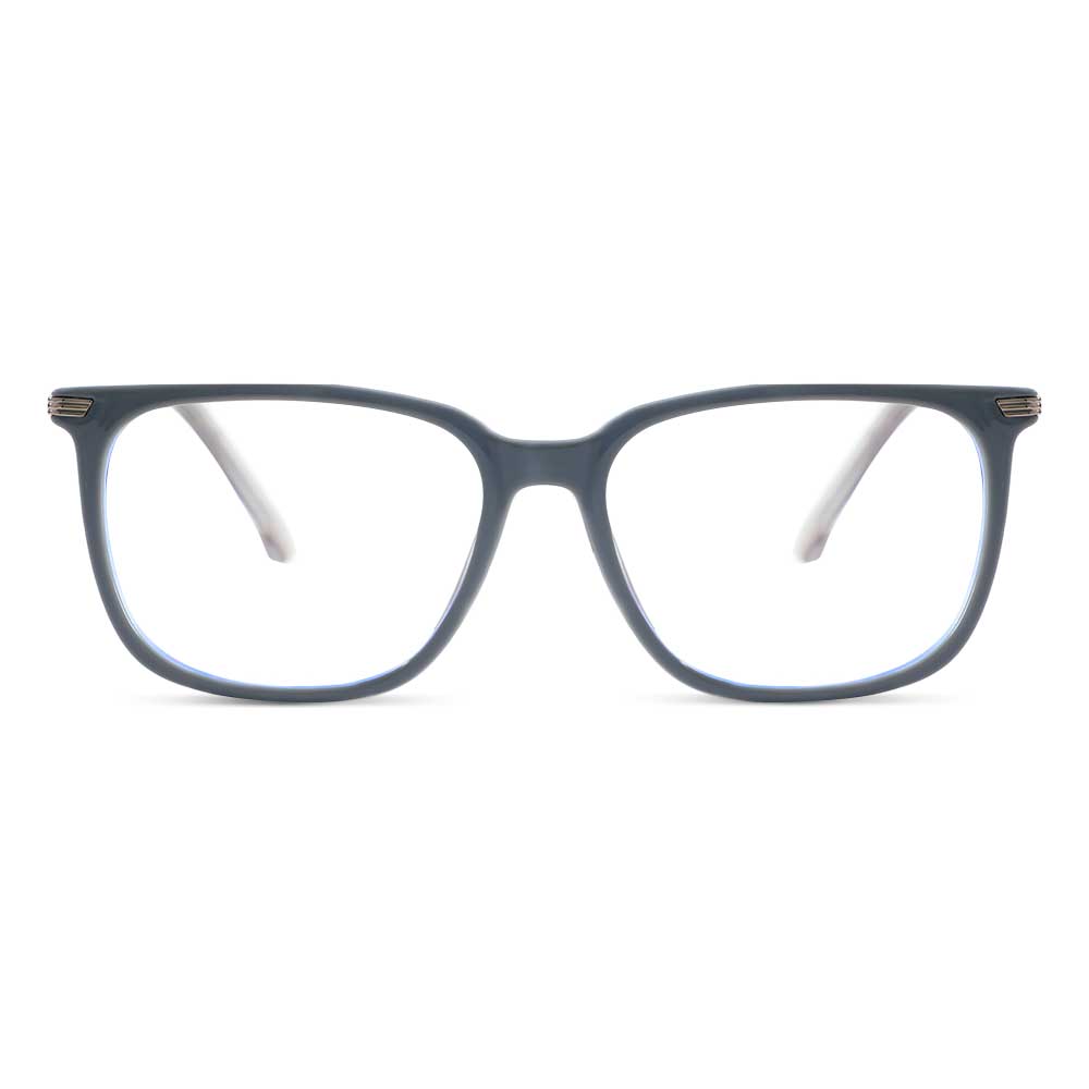 Besseme Graue Quadratische Brille