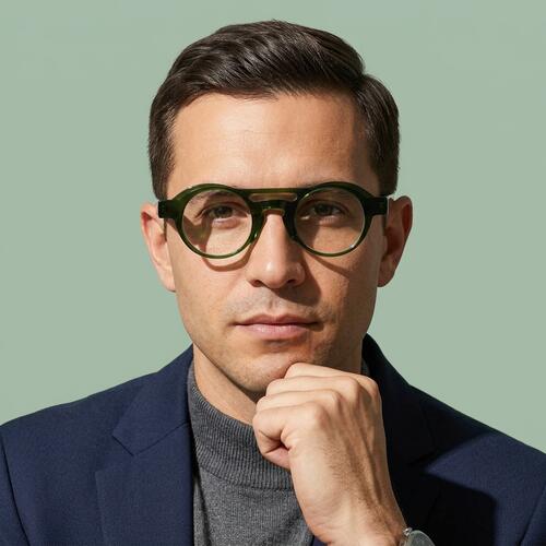 Oliver Gafas Aviador Verdes