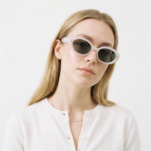 Lisa Champagne Cat Eye Sunglasses