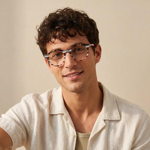 Jolie Multicolor Round Glasses