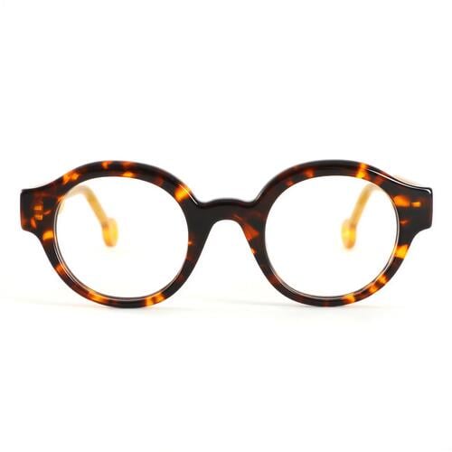 Polly Tortoise Round Glasses
