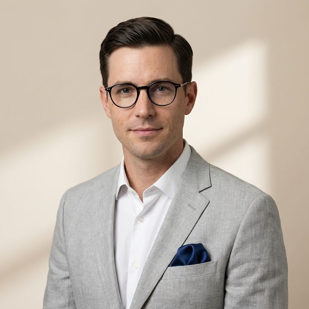 Quintion Schwarze Runde Brille