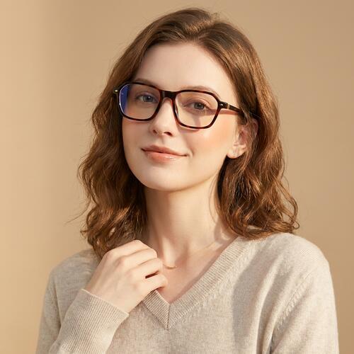 Gresham Gafas Rectangulares Carey