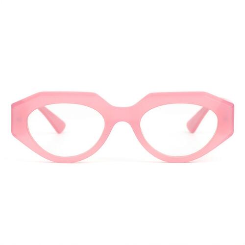 Gibson Rosa Ovale Brille