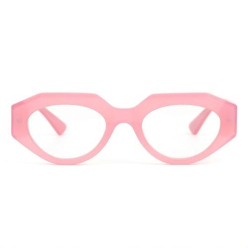 Gibson Rosa Ovale Brille
