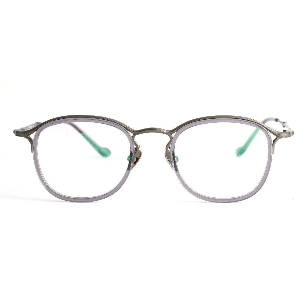 Dempsey Graue Quadratische Brille