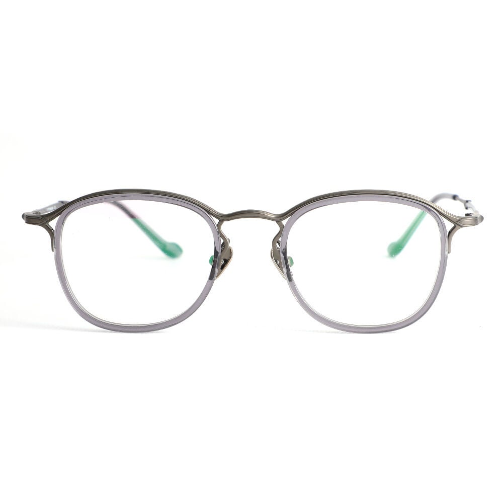 Dempsey Graue Quadratische Brille