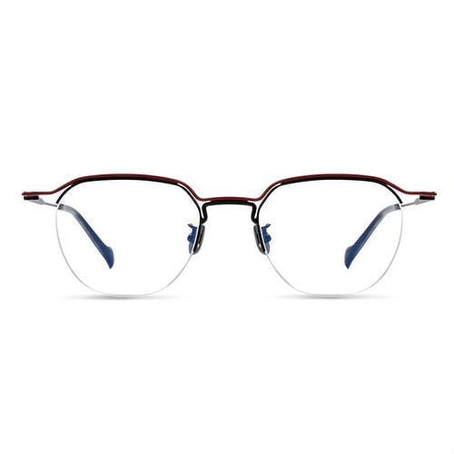 Hayda Red Square Glasses