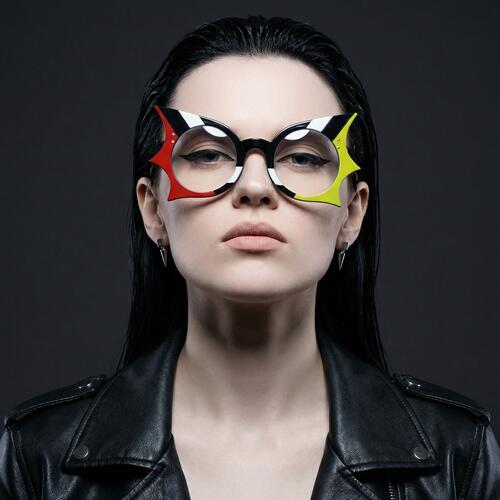 Tess Occhiali Geometrici Multicolori