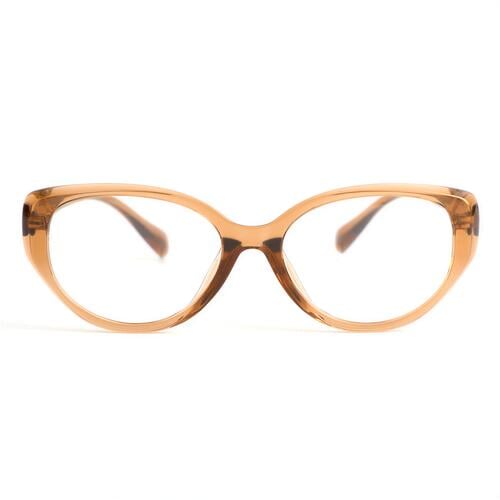Joan Orange Cat Eye Brille