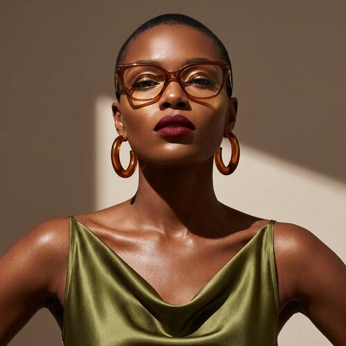 Briana Brown Cat Eye Glasses