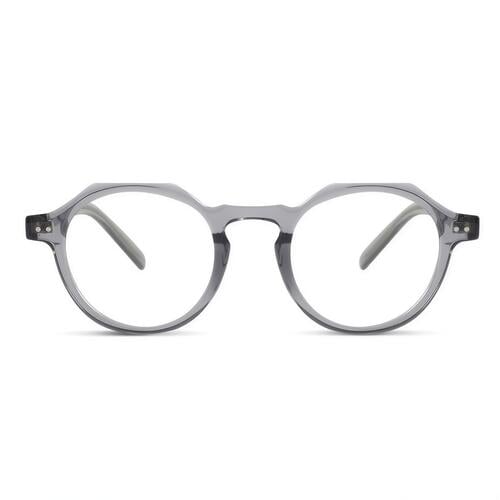 Madeline Graue Runde Brille