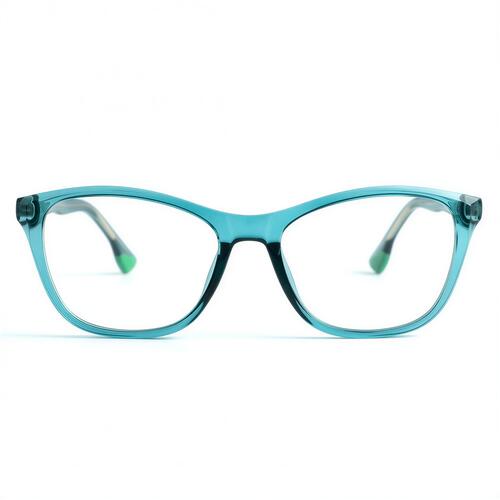 Evelyn Grüne Cat Eye Brille