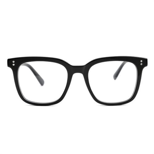 Victoria Schwarze Quadratische Brille