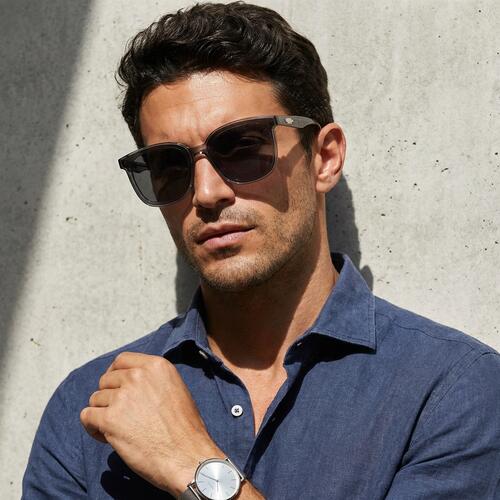 Scott Gafas de sol Cuadradas Grises