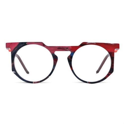 Timothy Rote Runde Brille