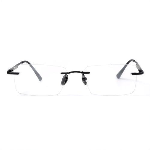 Gwend Black Rectangle Glasses