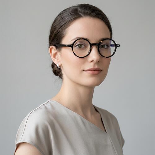 Horace Gafas Redondas Carey