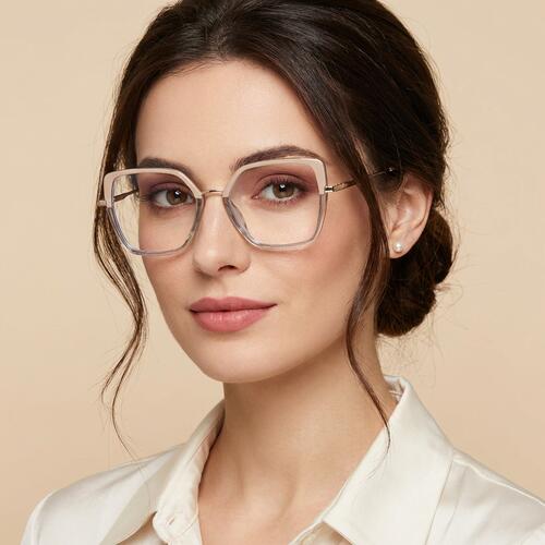 Jackso Brown Cat Eye Glasses