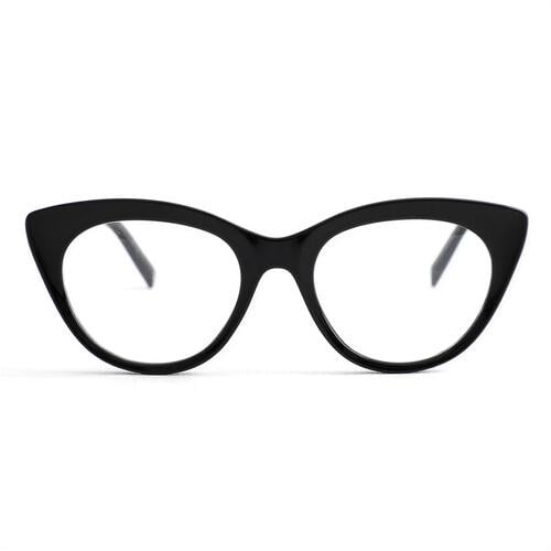 Eleanore Schwarze Cat Eye Brille