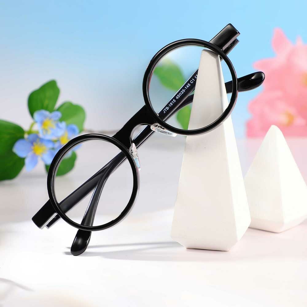 Orville Black Round Glasses