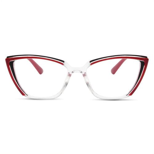 Keynes Red Cat Eye Glasses