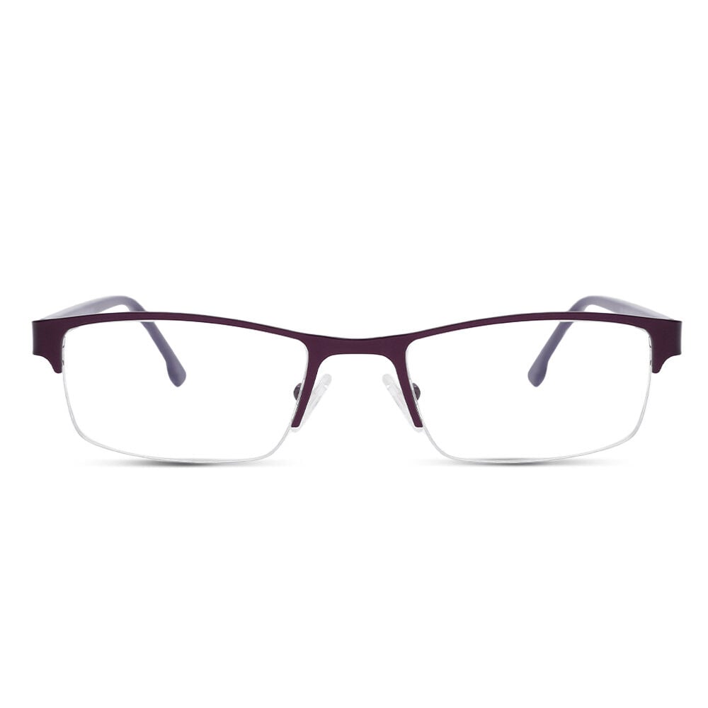 Cissie Purple Browline Glasses