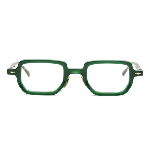 Claire Grüne Rechteckige Brille