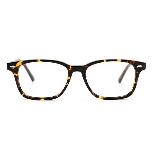 Hughes Havanna Rechteckige Brille