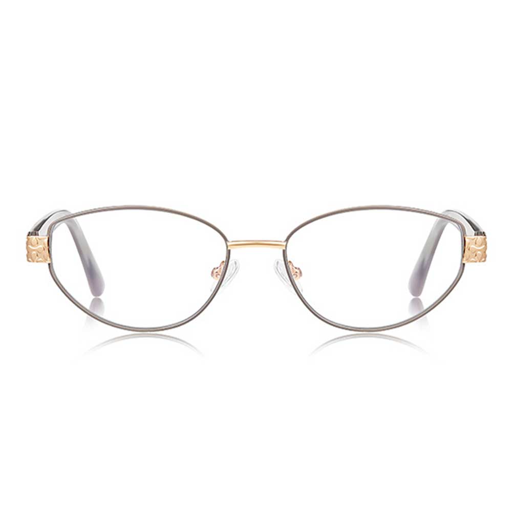 Belloc Graue Ovale Brille