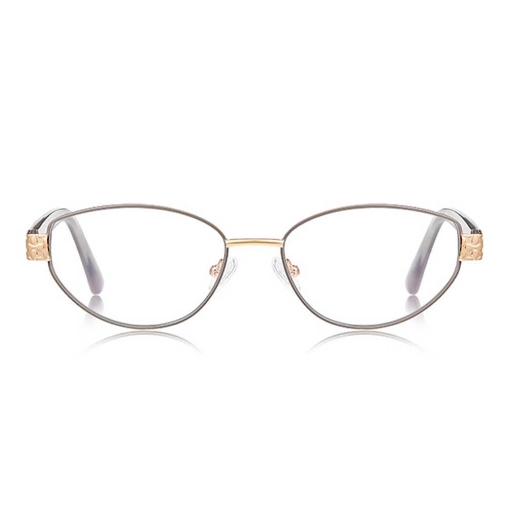 Belloc Graue Ovale Brille