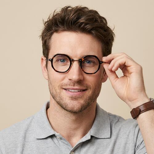 Marissa Tortoise Round Glasses