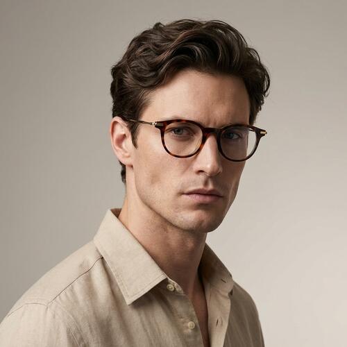 Florence Tortoise Square Glasses