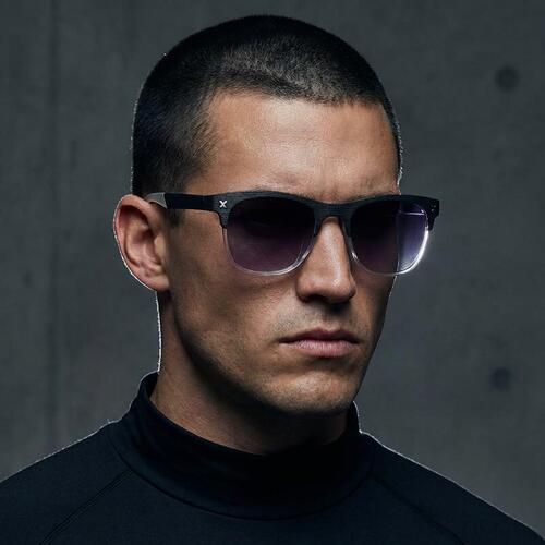 Bert Black Square Sunglasses