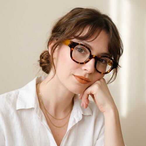 Kitto Tortoise Round Glasses