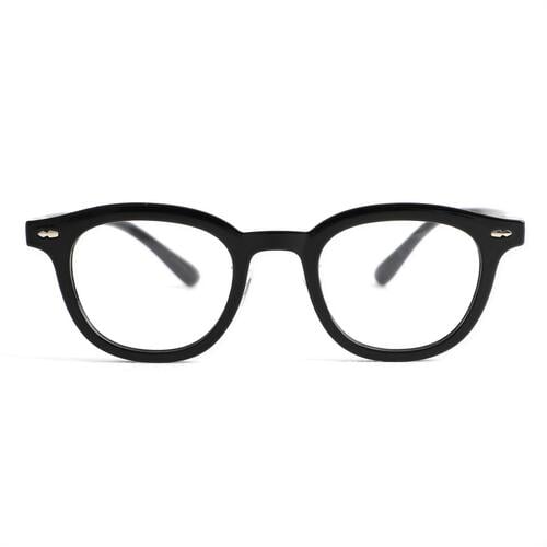 Brian Schwarze Quadratische Brille
