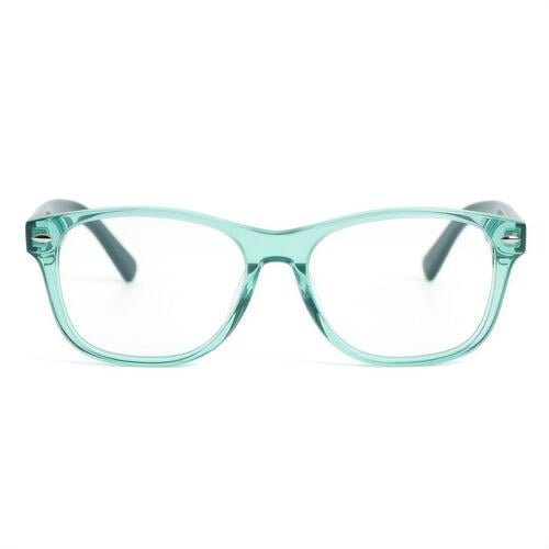 Morris Grüne Quadratische Brille